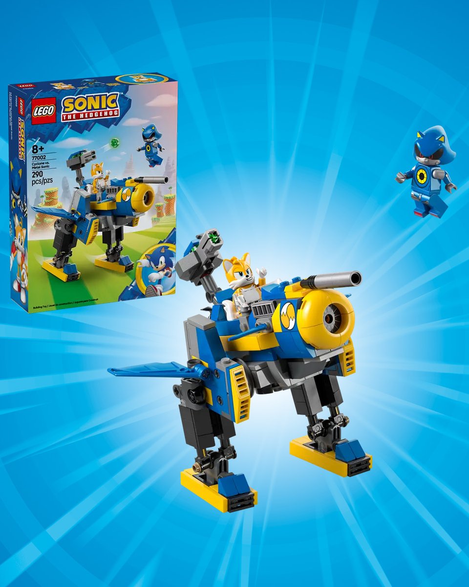 Schaut euch die neuesten „<a href="/LEGO_Group/">LEGO</a> X Sonic“-Sets an! Habt ihr euch euer Exemplar schon geholt?  Jetzt erhältlich!  #lego #sonic #sonicthehedgehog #legosonic