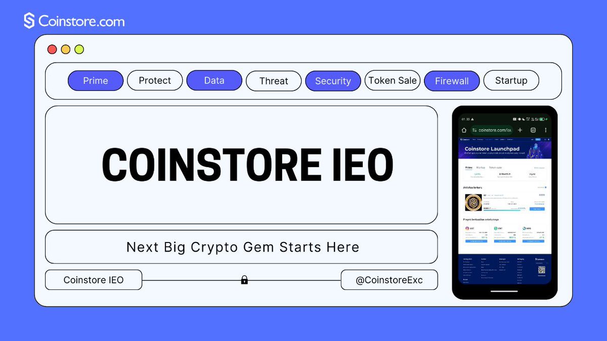 Make your future profitable by securing guaranteed IEO allocations for top crypto gems 🔮 It’s the pre-win 🔥 Grab Whitelist tickets at <a href="/CoinstoreExc/">Coinstore</a> now 😊

Learn more here: 📚 cutt.ly/mrq5d2ao

 #Whitelist #coinstore #launchpad