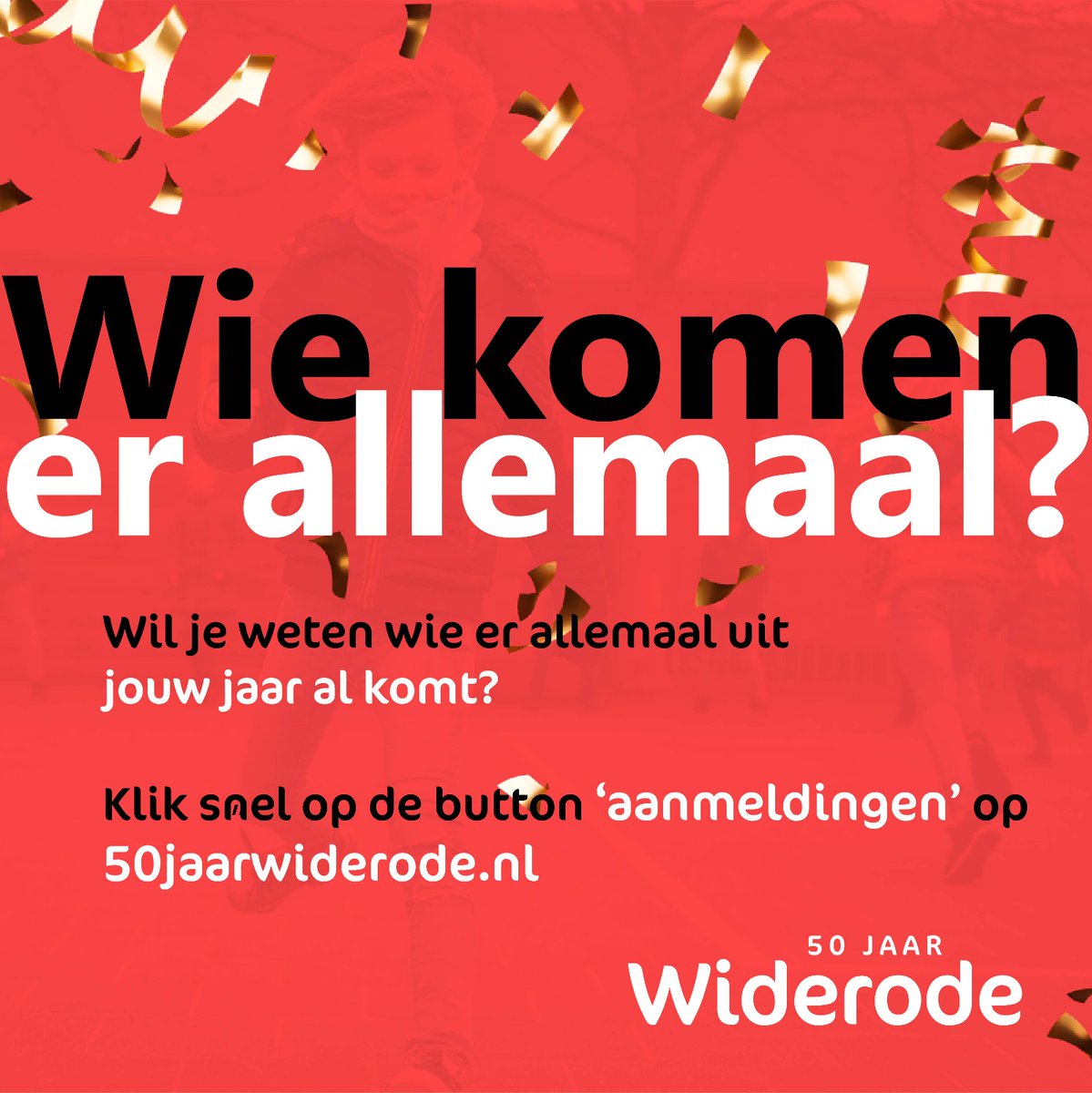 REÜNIE: Lijst met aanmeldingen!