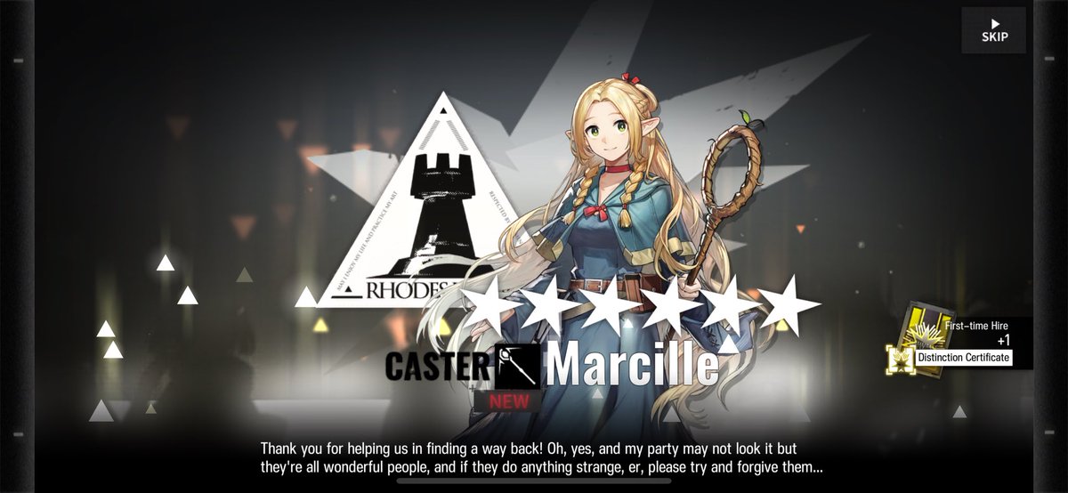 20 pulls for this girlfailure of an elf, Arknights fans stay winning