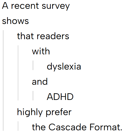 Cascade Reading tweet media