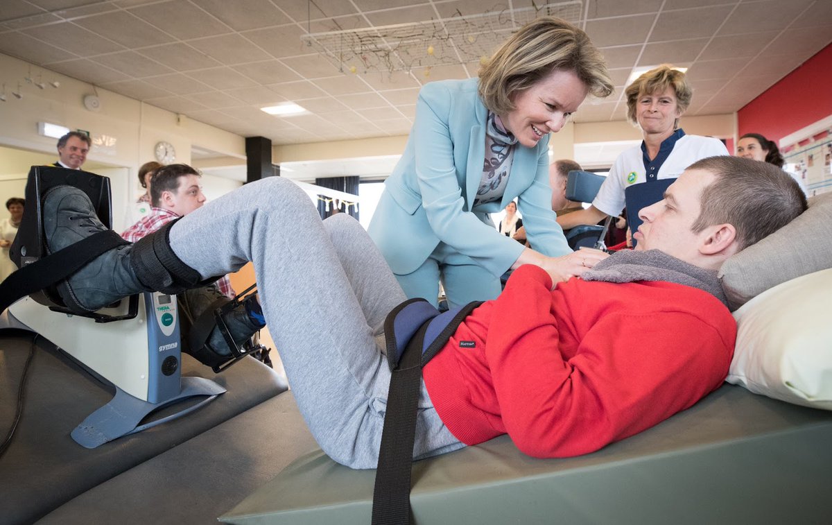BlogMathilde's tweet photo. Today Queen Mathilde will visit a care home for adults with multiple disabilities in Bruges.
#Weekvandezorg https://t.co/h6Bs2MJLJs