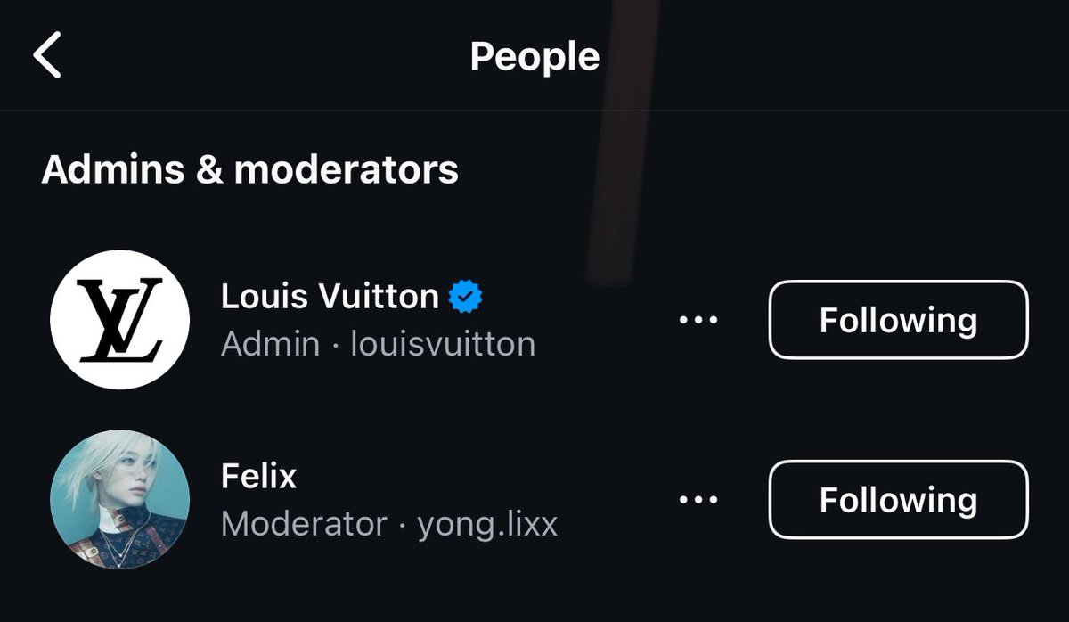 FLX_INTL's tweet photo. #Felix is the only one who was added as Moderator to the LV Circle Channel.

Let’s be prepared for something big🤍

FELIX AT LOUIS VUITTON PFW
#FELIXxLVFW25 https://t.co/7vShisPzm9