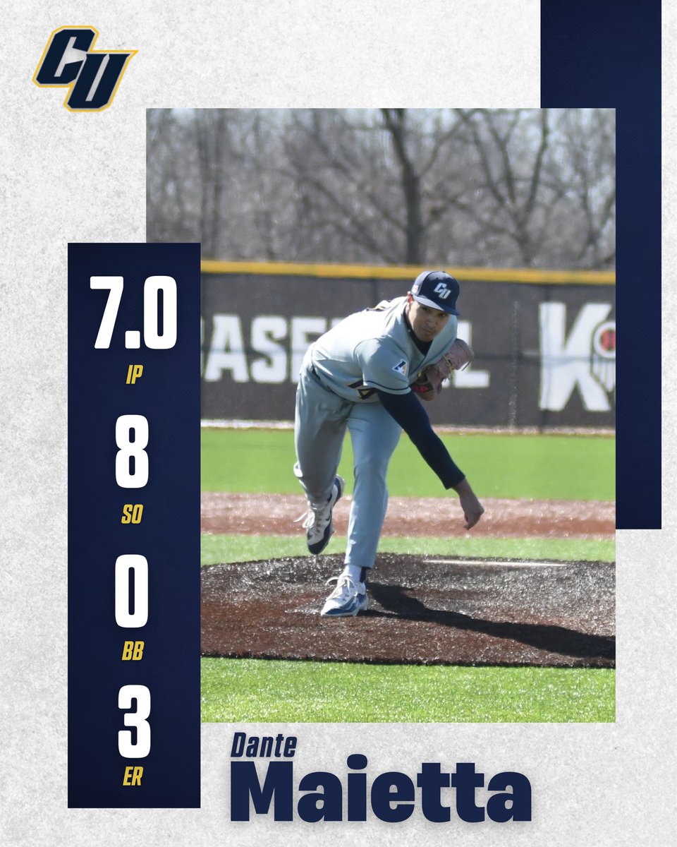 7 shoutout innings and a W for Ethan💨
8 strikeouts and a W for Dante⛽️
#ClarkePride