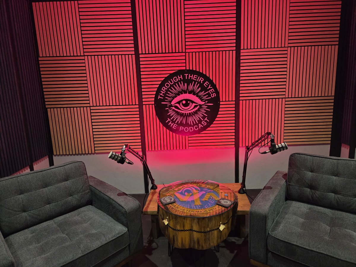 🎙️ Our Through Their Eyes Podcast Studio is ready!
We're set to bring you weekly podcasts on topical issues, plus a monthly guest sharing their story.
What should we cover? Trump, NATO, Gaza, PTSD... or something else?
Drop your suggestions in the comments! 👇

 #ThroughTheirEyes