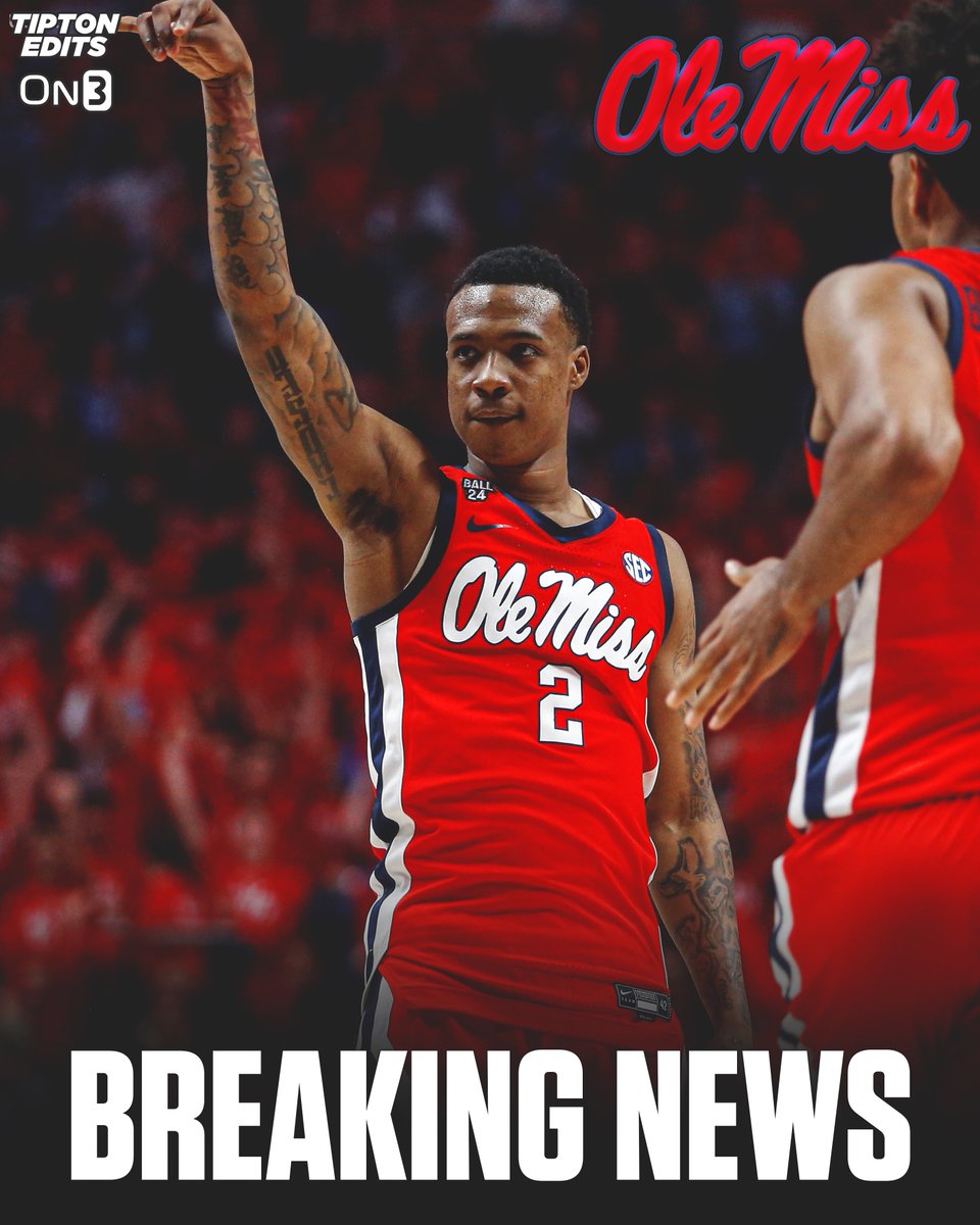 Ole Miss guard TJ Caldwell is entering the transfer portal, source told <a href="/On3sports/">On3</a>. 

Story: on3.com/news/ole-miss-…
