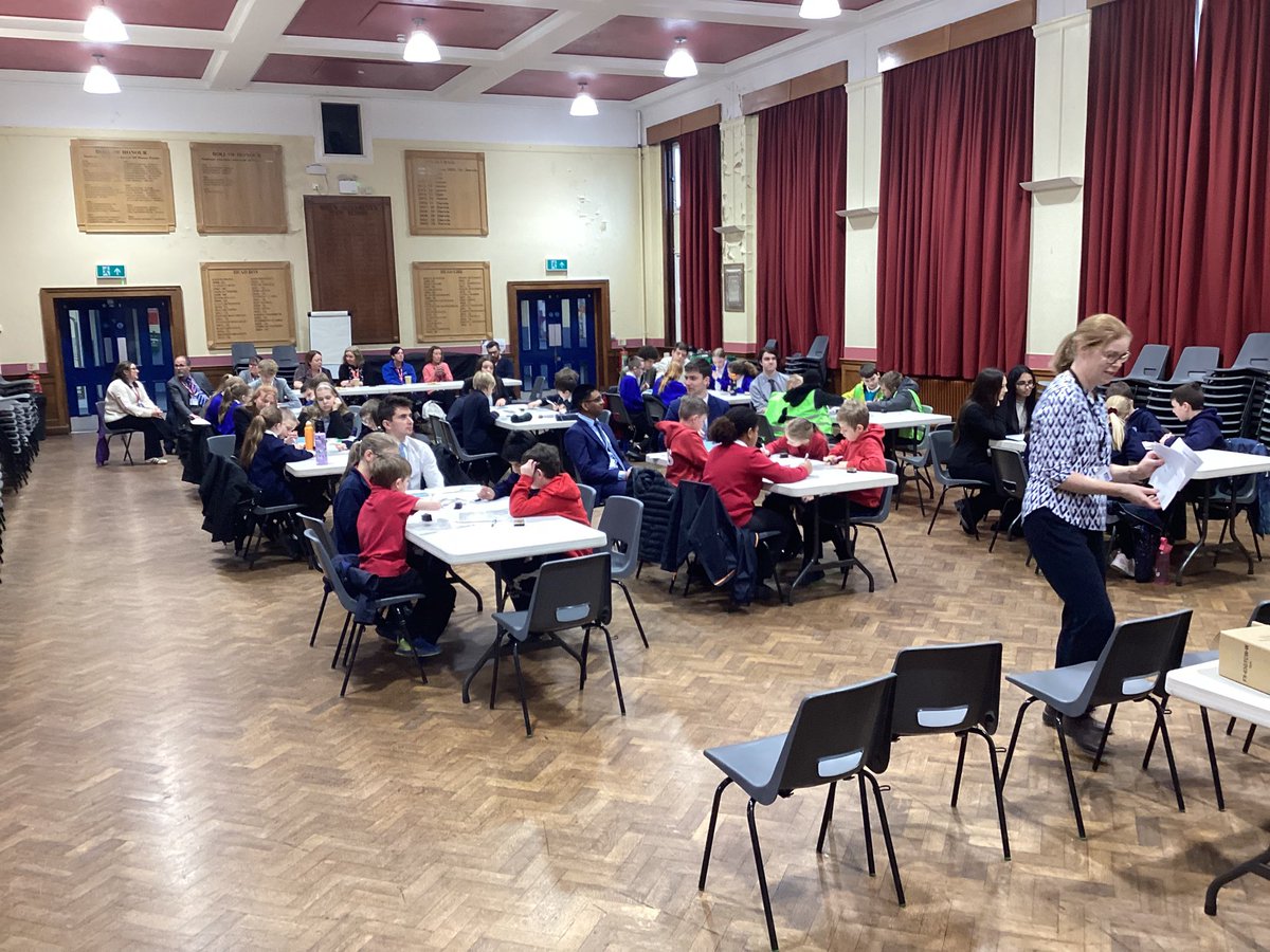 Today was an absolute blast as the young mathematicians took on the Primary Maths Challenge! From solving tricky puzzles and o cracking brain-teasing problems, the kids showed us just how exciting maths can be.
<a href="/QueenElizHigh/">Queen Elizabeth's High School</a>