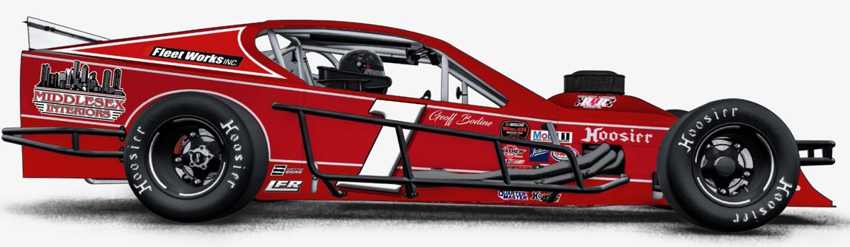For the three #NWMT races at <a href="/ThompsonSpdwy/">Thompson Speedway</a>, <a href="/PatrickEmerling/">Patrick Emerling</a> &amp; the <a href="/Fleetworks_Inc/">Fleetworks Inc</a> team will honor <a href="/GeoffBodine1/">Geoff Bodine</a> &amp; Dick Armstrong &amp; their famed "Big Red Machine" with a special tribute paint scheme.