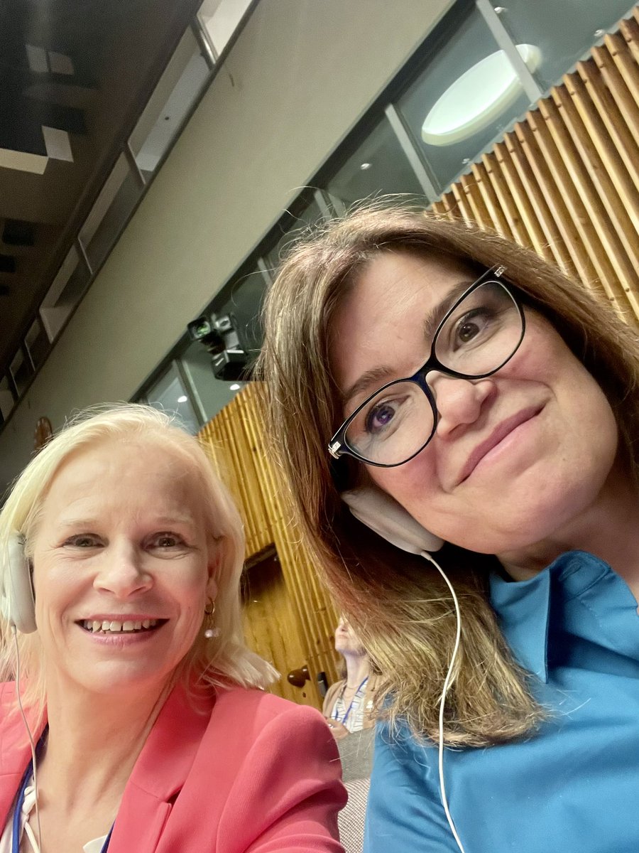 ”Toivomme, että te kaikki liitytte kannattamaan sukupuolten tasa-arvon edistystä.” CSW69:ssä Pm.  ministerineuvoston sivutapahtuma <a href="/sannigrahn/">Sanni Grahn-Laasonen 🇺🇦</a> johdolla: JOIN US Pushing for Progress, sukupuolten tasa-arvon ja edistyksen puolesta.  taantumaa vastaan. #FinlandCSW #FinlandUN #STM