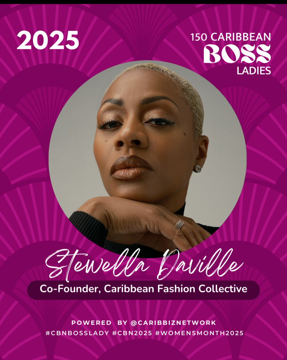 Big Boss Gyal Energy!
I'm thrilled to be recognized as one of CaribBizNetwork's 2025 Caribbean Boss Ladies in honor of #WomensHistoryMonth! It's truly amazing to be a
Caribbean woman making waves, breaking barriers, and creating impact across industries.
#bosslady #carib #biz