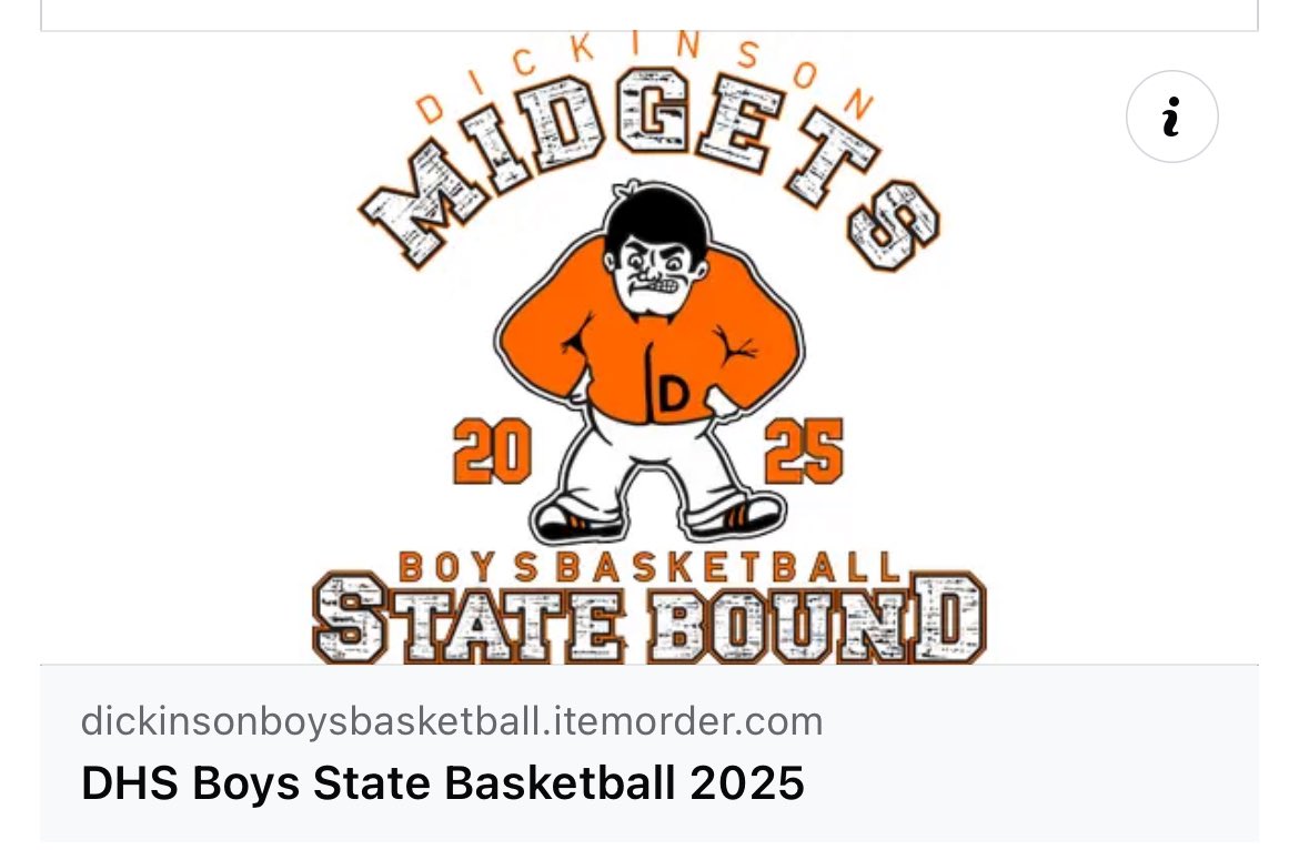 🚨🚨STATE SHIRTS AVAILABLE🚨🚨

ORDERS DUE BY 8:30 AM TUESDAY MARCH 11!!

dickinsonboysbasketball.itemorder.com