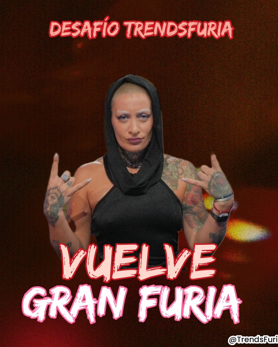 LEER ATENTAMENTE ⚠️

-COMENTEN con la TT 
-Veinte Frutas 
-Veinte Verduras
-Veinte Países 
-Veinte Letras 
-Veinte animales 

¡El desafío tiene que estar completado! No dejen todo a media 

OBJETIVO!
-2000 COMENTARIOS 
-200 RT 

VUELVE GRAN FURIA