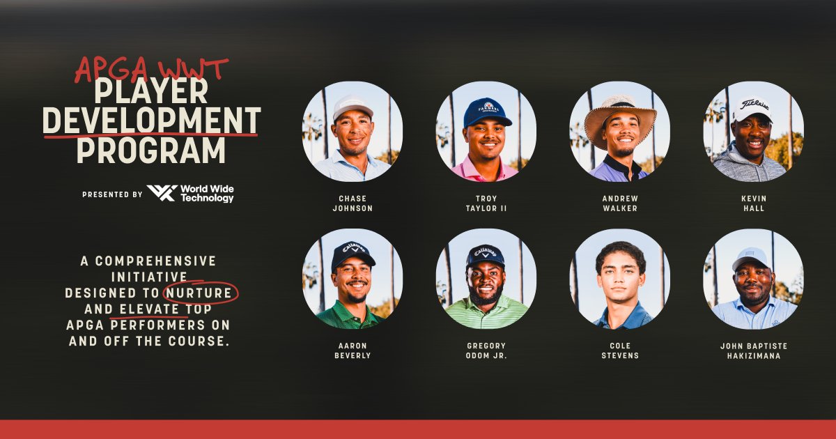 APGA Tour (@apga_tour) on Twitter photo The APGA WWT Player Development Program is elevating the game for 8 of our top players in 2025.
Huge thanks to <a href="/wwt_inc/">World Wide Technology</a> for backing our athletes and fueling their journey to the top. Learn more about the program here: bit.ly/4iEhzkO The APGA WWT Player Development Program is elevating the game for 8 of our top players in 2025.
Huge thanks to <a href="/wwt_inc/">World Wide Technology</a> for backing our athletes and fueling their journey to the top. Learn more about the program here: bit.ly/4iEhzkO