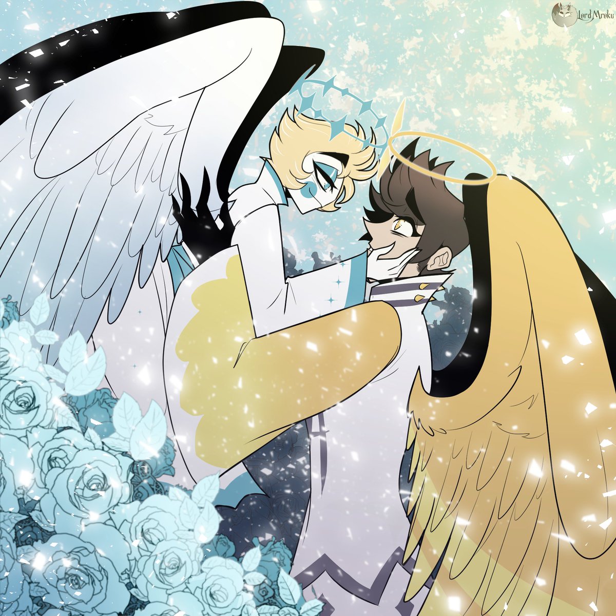 AlurionNox's tweet photo. #AdamsApple Fluff Week 2025: Day 1!
Animated version on my Patreon! (in the free part!) It was supposed to be here but unfortunately the file is too big =<
#AdamsappleFluffWeek2025 #adam #lucifer #hazbinhotel #HazbinHotelAdam #HazbinHotelLucifer #HazbinHotelFanart https://t.co/0HpQhdbcHJ