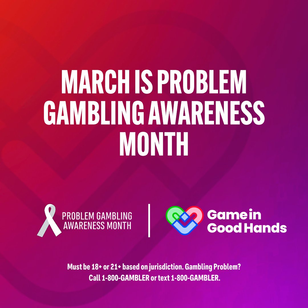 Bally's Corporation introduces its "Game In Good Hands" global responsible gaming initiative, emphasizing the pillars of trust and responsibility in support of Problem Gambling Awareness Month. To learn more visit casinos.ballys.com/lincoln/respon…. #PGAM #ResponsibleGaming #SaferGambling