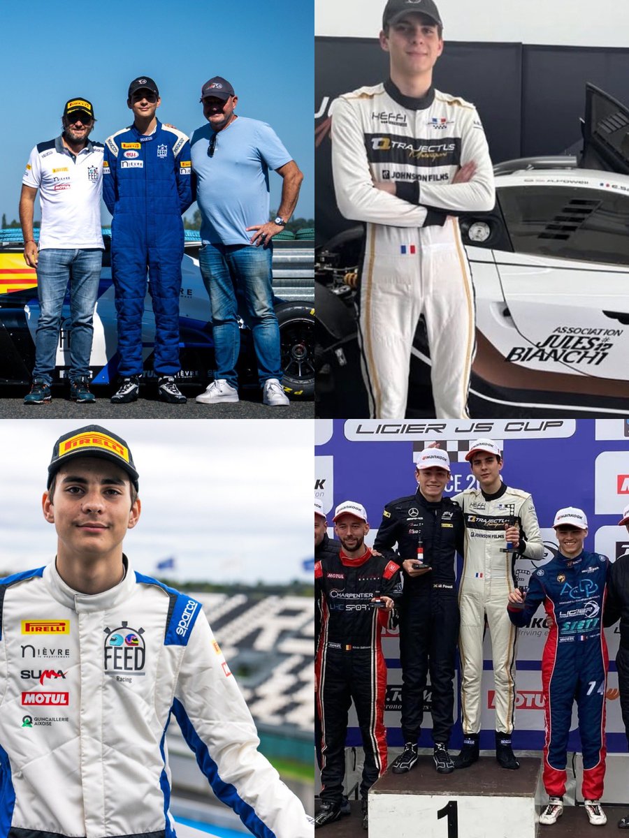 🇫🇷 Bravo Elio! Première course en voiture et première victoire. Toute l’équipe de FEED Racing est fière de toi et de l’action de Philippe Bianchi et de l’Association Jules Bianchi ! Quelle histoire! #jb17forever #feedracing