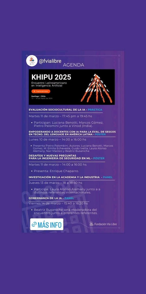 beabusaniche's tweet photo. Gran presencia de @FViaLibre en #Khipu esta semana en Chile! https://t.co/EoVHDNhpOn