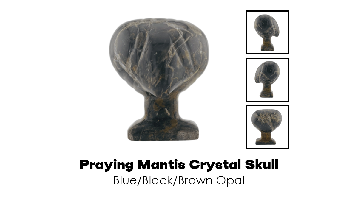 Enhance your abilities with our Opal Mantis Skull. 🌈 This powerful stone clears negative energy, unblocks Chakras, and boosts spiritual connections.

Perfect for those seeking to overcome emotional challenges and tap into their psychic potential.
i.mtr.cool/bzqpadmwut