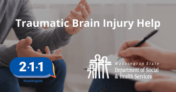 waDSHS's tweet photo. If you, or someone you know, has experienced a Traumatic Brain Injury (TBI), Washington state has a network of 90,000+ community-based resources to help. Just call @washington_211  by dialing 2-1-1 from any phone and you’ll be connected to someone who specializes in TBI who will help you find local organizations, support groups and services that can support you. Confidential and free, 2-1-1 helps thousands of people with TBI each year. Learn more at https://t.co/vzgA1oiXjw

#ALTSA #MyBrainInjuryJourney #BrainInjuryAwareness