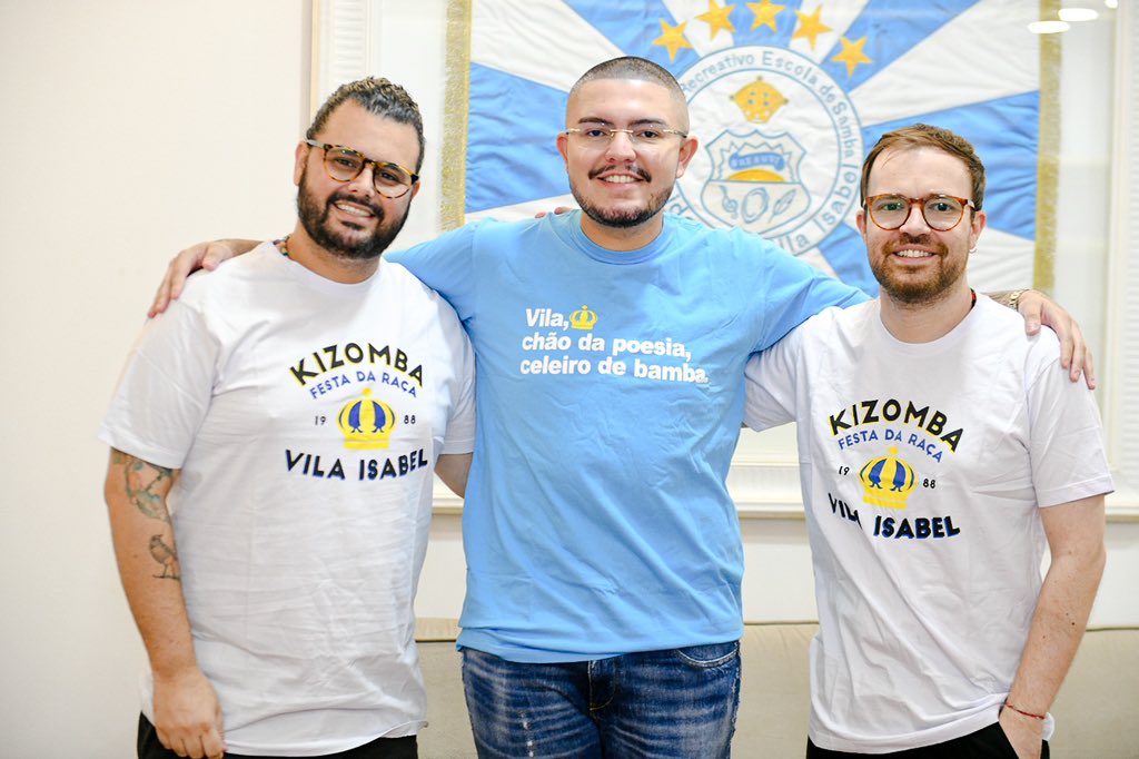 gres_vilaisabel's tweet image. Temos novos carnavalescos! 
Sejam muito bem-vindos, Gabriel Haddad e Leonardo Bora.