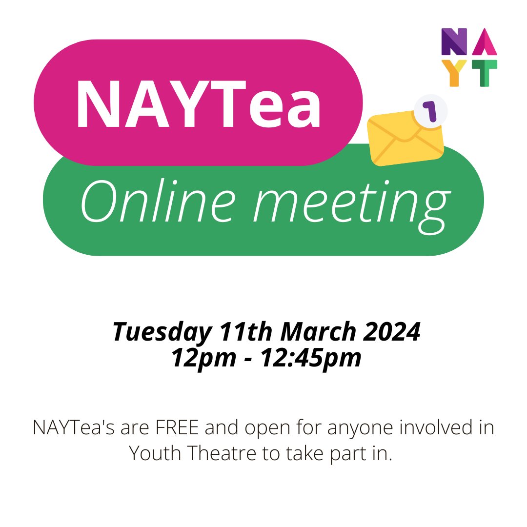 🚨 Last Chance to Book! ⏳ 🚨

📅 NAYTea is happening TOMORROW – and this is your final call to grab your spot!

Join us on March 11th, 12 PM - 12:45 PM!

🎟 Booking closes soon – secure your place now ti.to/national-assoc…