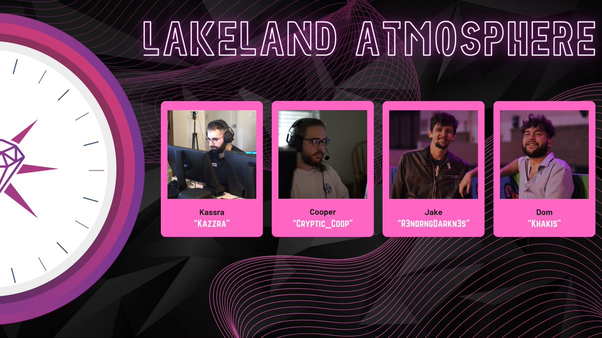 🚨Introducing the teams for the Black Ops 6 Showmatch🚨

🏴‍☠️ Davenport Pirates
•Jacob “CapShotz”
•Rafa “Philthy”
•Jack “JCreed”
•Brayden “Tranquill”

 👾Lakeland Atmosphere
•Kassra “Kazzra”
•Cooper “Cryptic_Coop”
•Jake “R3ndrngDarkn3s”
•Dom “Khakis”