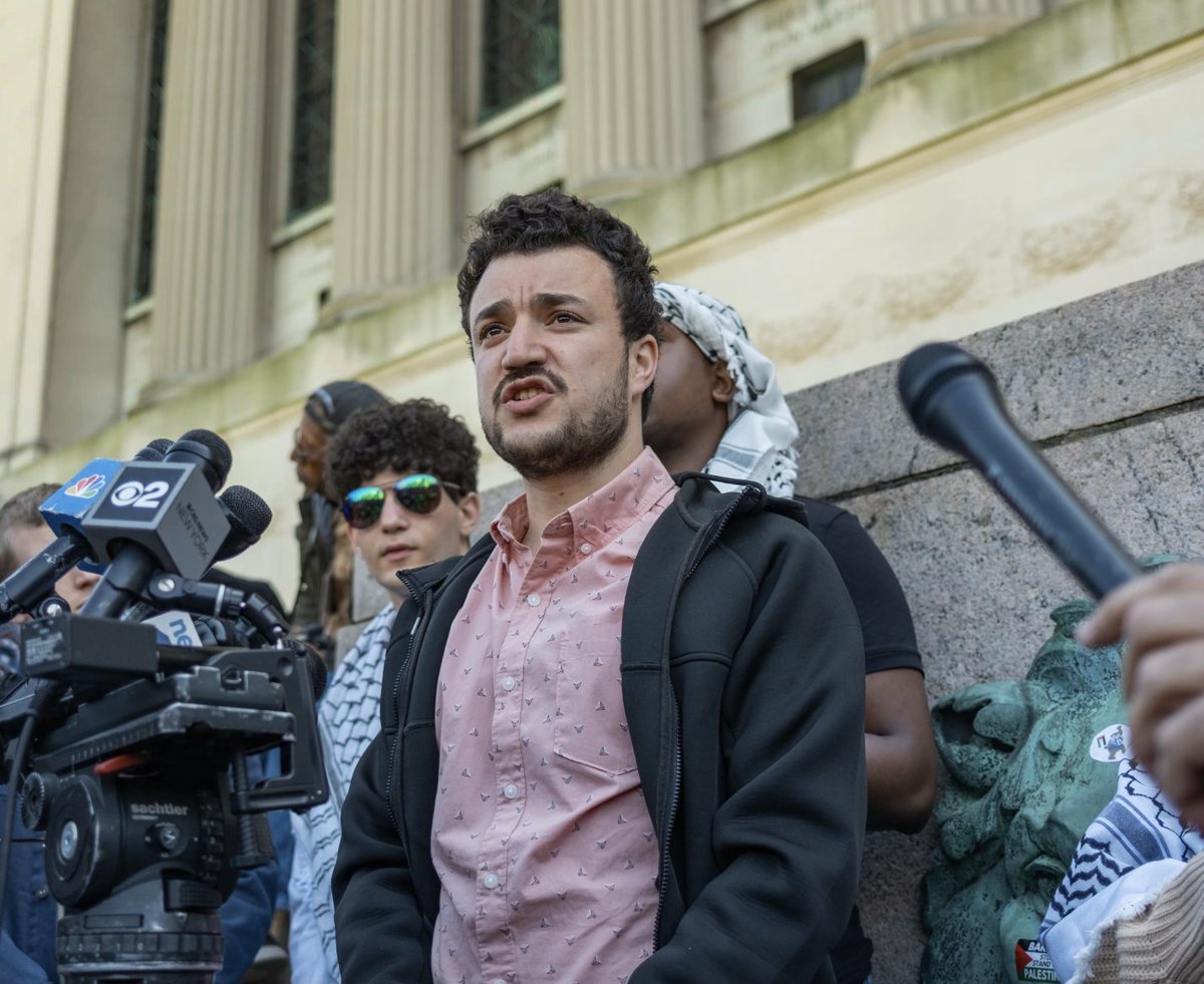 Mahmoud Khalil isn’t an illegal alien.

He isn’t a terrorist.

He’s a Columbia graduate student and a legal U.S. resident. He's a husband. And his wife, a US Citizen—8 months pregnant—has no idea where he is.

The Department of Homeland Security snatched him off campus,