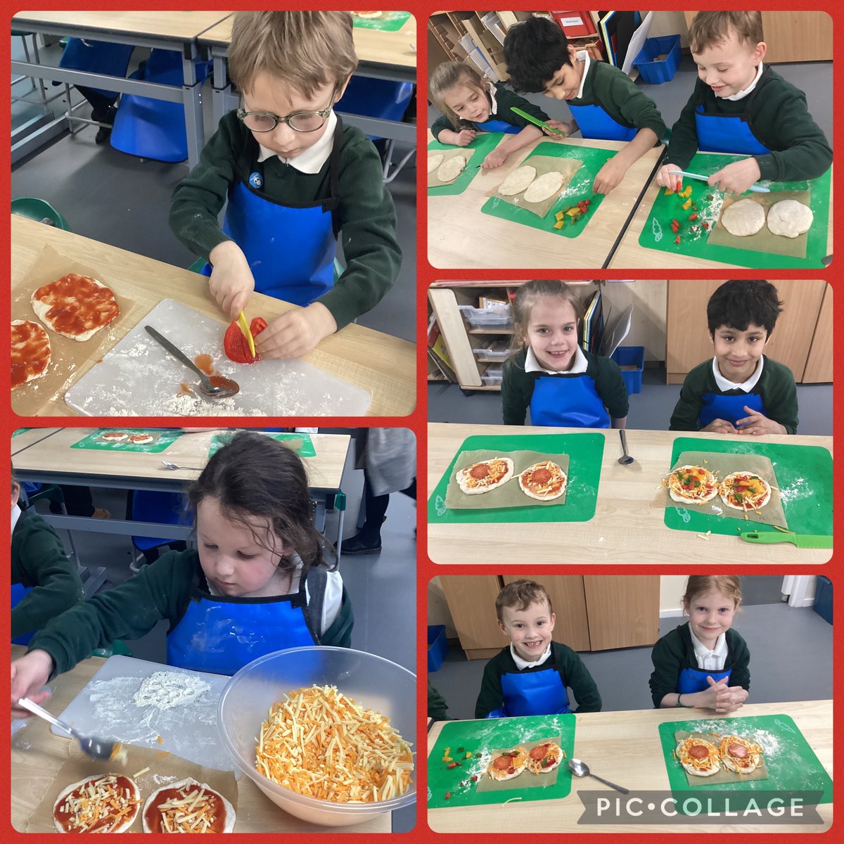 BaderPrimary's tweet photo. Our second group of children began cooking club this week. They began by making fresh pizzas, they were very enthusiastic and even did their own washing up. #RRSarticle31 #BaderDT https://t.co/LpOFz7ndAV