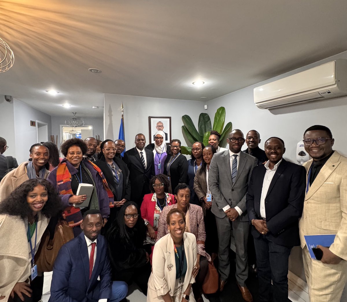 Today, Mary Balikungeri, Founder of Rwanda Women's Network, joined Rwanda Representatives at the 69th session of the Commission on the Status of Women (#CSW69) at UN Headquarters in New York City. 

The opening session this morning brought together global delegations, including