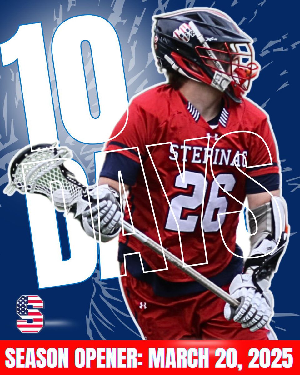 StepinacLax's tweet photo. 10 days out! First game vs Mountain Vista will be held at West Point. More info on time this weekend. #NacNation #familyoverfactory @LoHudLacrosse @StepinacSports @StepinacHS https://t.co/2B9pFtWgmi