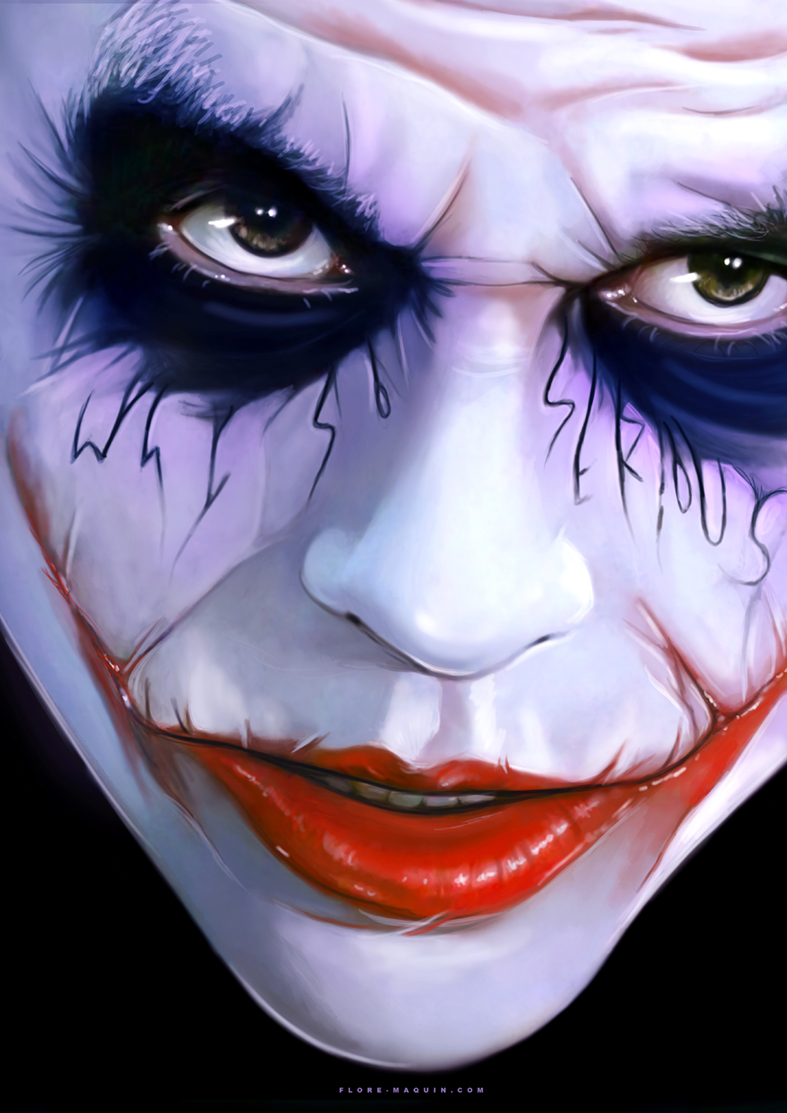 FloreMaquin's tweet image. Why so serious