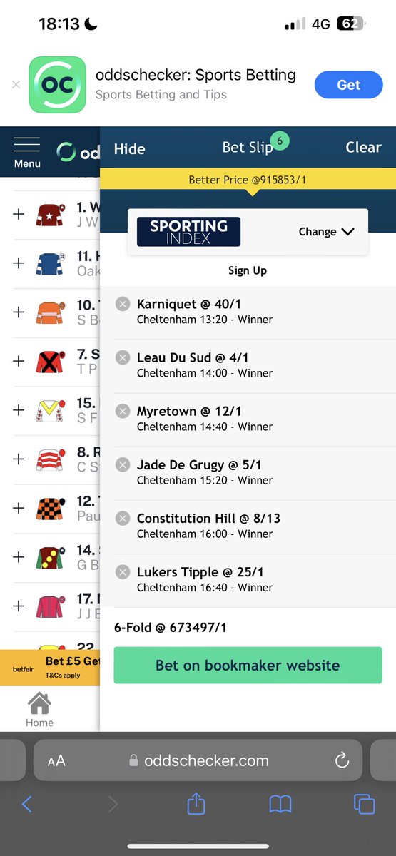 JMHorses121's tweet photo. Some fancies tomorrow outside of the favs (other than CH) 

I want to say the 4 short favs win tomorrow but you just know 1 is gonna lose (hopefully Lossiemouth)

What does everyone else fancy? https://t.co/uEl9ln8dnp
