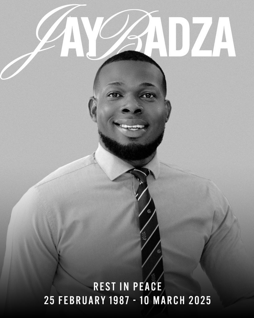 PhilMphela's tweet photo. RIP: 

Jay Badza

PR/Marketing maven and owner of Orchard On 25 has passed away. 

He was 38. 

#RIPJayBadza