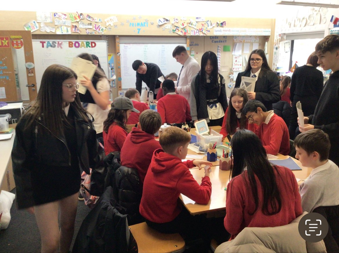 MissJSmithDHT's tweet image. ✨ S2 Dream Team - L&amp;amp;T on Tour ✨

🚌 Stop 7️⃣…@AvenueEndPS ✅

S2 demonstrated their leadership qualities with the ‘Future of Smithy’ - Supporting their improvement in Maths #TEAM 🤝

Thanks to Mrs Thomson &amp;amp; @MrPrescottPE for making this possible! 🌟

#AllLearners #AllAchieving