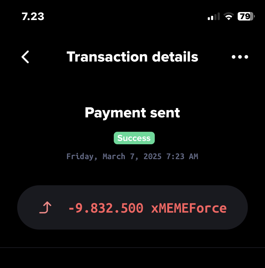 Over the past week, we burned about 14 million MEMEforce Tokens, earned from sales of our new UPLIFT NFTs, with all proceeds burned!