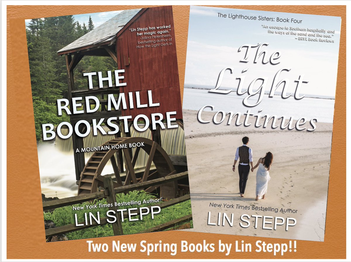 LinStepp's tweet photo. Two new novels publishing April 1st, one set in the Smokies, one set at the Beach. Read more about both at: https://t.co/zwHqhWxEFx...  #NYTbestsellingauthor #newbookrelease https://t.co/8hmDfQu6ti