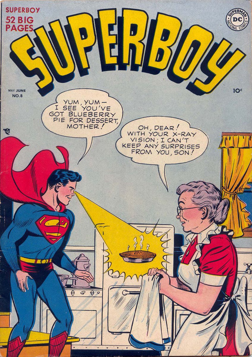 dctrinity90s's tweet image. The Superboy Adventures (Clark Kent) - Year Two - Earth Date: May 1950 - Storylines: When Superboy Was A Superbaby - The Flags Of Crime - The Boy Without A World #superboy #KalL