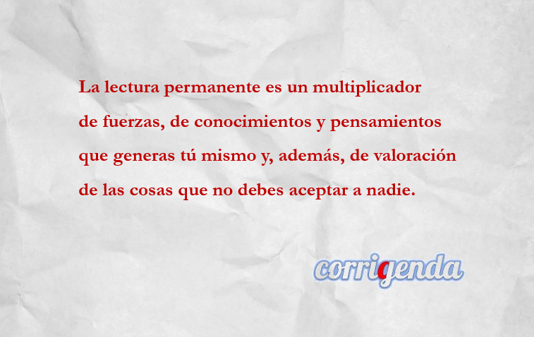 corrigenda_es's tweet image. Estar solo y #leer es de las mejores #sensaciones y, además, te hace #entender y #aprender de ti mismo muchas cosas.

#CuentaConCorrigenda

#ESP #COL #VEN #MEX #ARG #CHL #ECU #PER #URY #GTM #CRI #SLV #HND #CUB #BOL #NIC #PAN #PRY #PRI #DOM #USA #NYC #MIAMI #LA #SF #FL #AZ #CA #TX