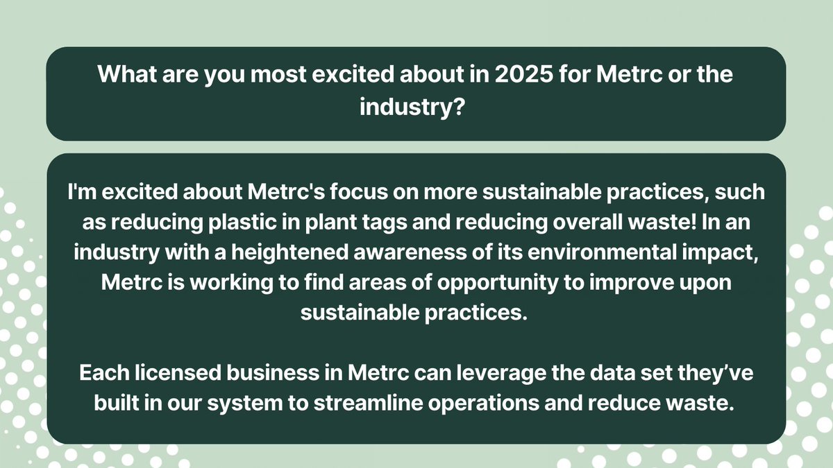 🌟Employee Spotlight🌟Meet Stan Johnson, a Customer Success Manager who's spent six years at Metrc turning challenges into solutions. From bridging communication gaps between regulators and licensees to streamlining compliance processes, his dedication helps drive a real impact.