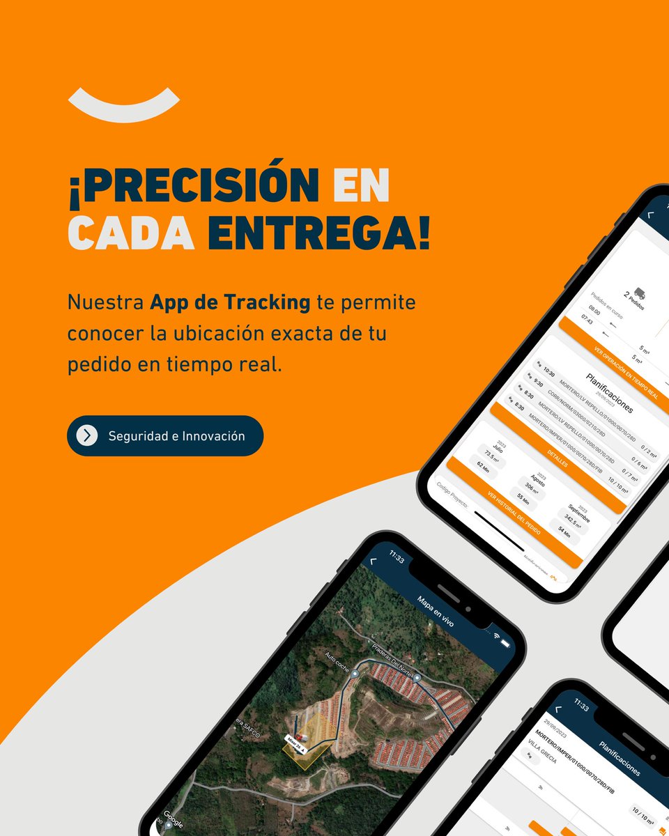 📢 Monitorea en tiempo real tu entrega
Con nuestra App de Tracking, sigues el recorrido de tu concreto al instante. Control total, transparencia y eficiencia en cada pedido.

📲 ¿Ya la probaste?

#concretosdelsol #logistica #construccionpanama #ingenieriacivil