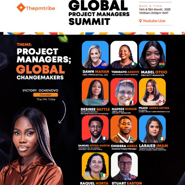 OluwatosinAwoni's tweet photo. If you are a project manager like me, this is an event you don't want to miss!
Organized by @thepmtribe, a vibrant community for project managers; led by @Vickieovo
Link: https://t.co/ECiR5Of2Iu
#projectmanager #projectmanagerlife
#globalprojectmanagement https://t.co/b9tGBeHqtC