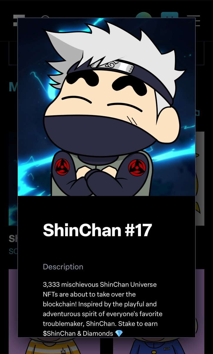 Crayon ShinChan on SOL tweet media