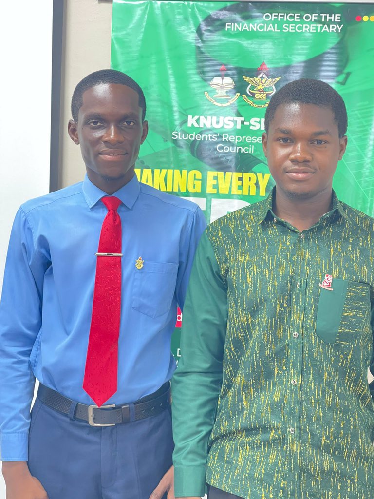 It was a pleasure connecting with Financial Secretaries from the Colleges, Faculties, Departments and Halls at the “Making Every Cedi Count” organized by the SRC Financial Secretary <a href="/iamcaptain_7/">Joshua Appiah-Kubi</a> . I met with the President of <a href="/lnugsknust/">NUGS KNUST</a> H.E Ramses on the sidelines of the event.