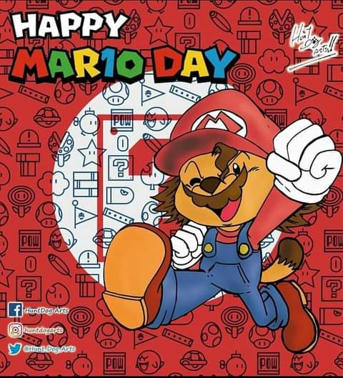 Hunt_Dog_Arts's tweet photo. Happy MAR10 day
#mar10 #supermario #chusco #oc #nintendo https://t.co/5fQvoLPrmt