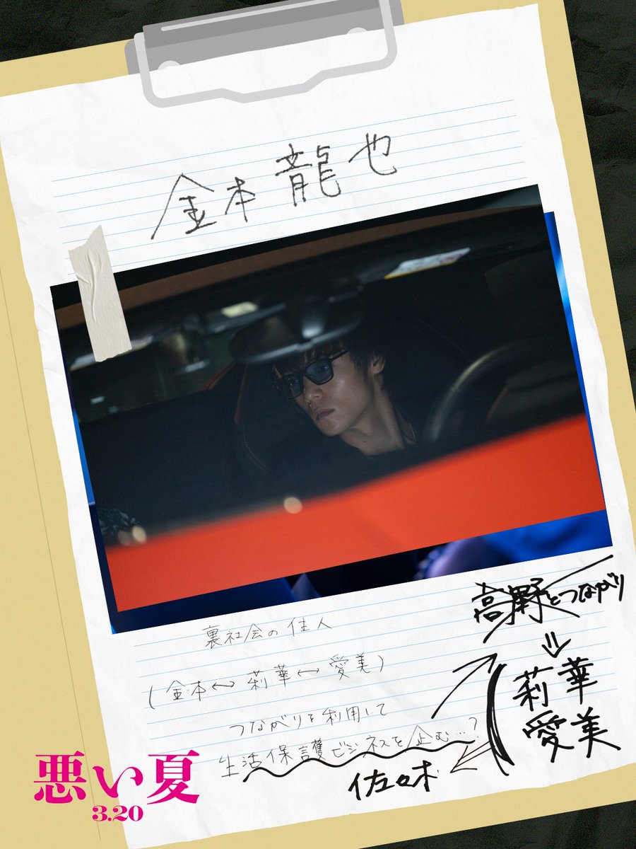 waruinatsumovie's tweet photo. 📚️クズ・ワル図鑑  #FILE08-2
￣￣￣￣￣￣￣￣￣￣￣￣￣￣
佐々木を利用しようとしている…？

金本龍也（#窪田正孝）
#悪い夏 #ワル図鑑 https://t.co/mniN75lerq