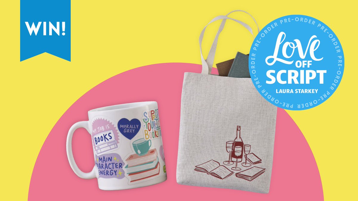 LAST CHANCE TO WIN 💘

Love Off Script by @laurastarkey is the swoonworthy rivals-to-lovers romcom out tomorrow! 

Pre-order your copy and enter now: loom.ly/ECrAdWM