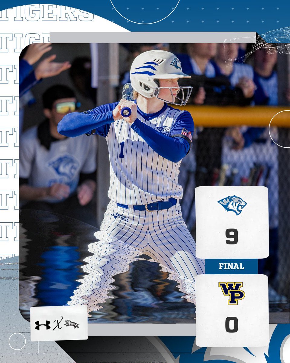 dwtigers's tweet photo. #DWUsb | FINAL | @DWUSoftball 

Tigers Dominate Statesmen with Convincing 9-0 Victory. 

DWU 9 - WPU 0 https://t.co/DzLpdoXsCz