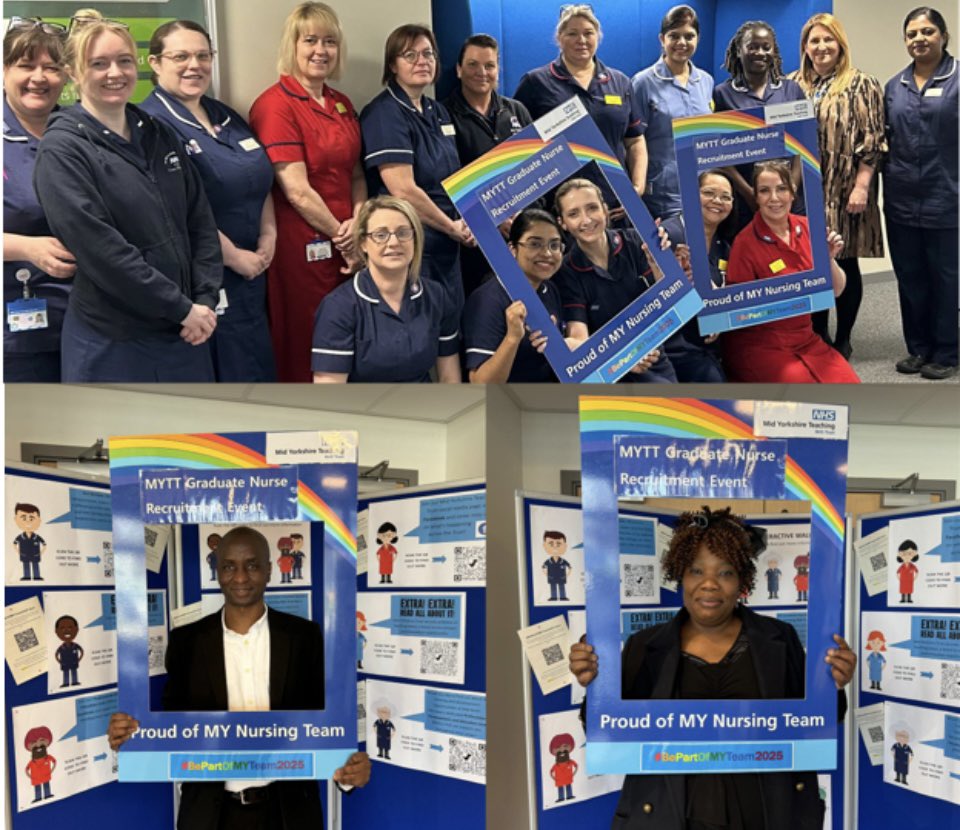 MYTT held our March Graduate Nurse Recruitment over the weekend #BePartOfMYTeam2025 if you would like to apply check out our advert on NHS Jobs ref:C9377-GN25. A special shout out to Sanal babu and Libby Ansdell for getting 100% on the MYTT quiz 💯🧐🎉 well done!! 👏