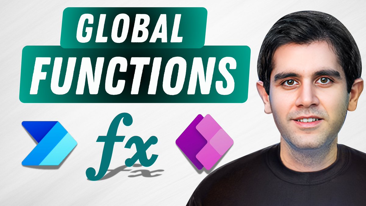 Build Reusable Power Fx Functions in Power Apps &amp; Power Automate ⚡

✅ Create once, use across apps &amp; flows for consistent business logic
✅ Runs server-side for better performance
✅ Low code: Build using familiar Power Fx formulas

Watch📽️ youtu.be/6Z8fA2rElJ0