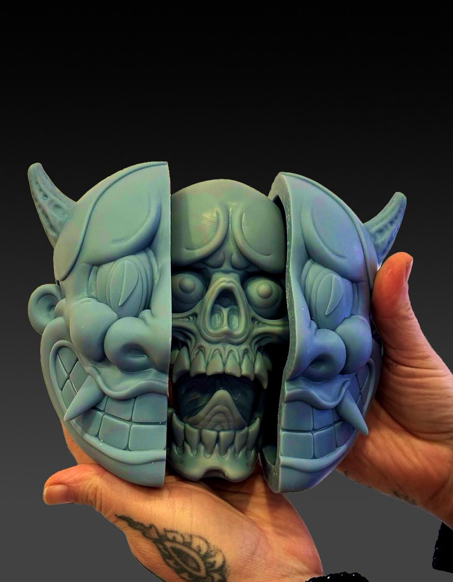 SplitHeadz's tweet image. COMING SOON! #splithead #vinyltoy #3dart